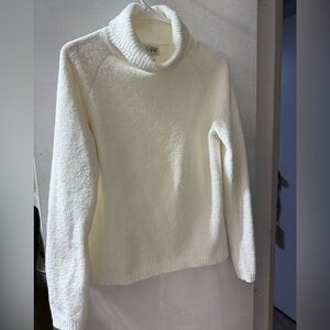 Kim Rogers Cream Cowl Neck Sweater